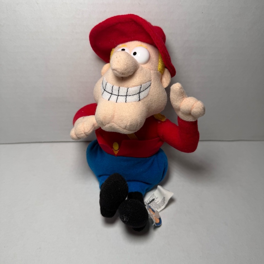 Vintage 2000 Rocky & Bullwinkle Dudley Do-Right Plush Stuffed Animal
